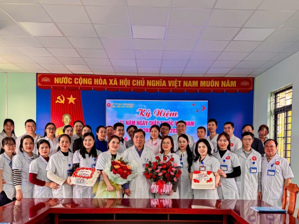 BỆNH VIỆN ĐA KHOA KHU VỰC XÍN MẦN TỔ CHỨC CHƯƠNG TRÌNH GIAO BAN VÀ GẶP MẶT NHÂN KỶ NIỆM 71 NĂM NGÀY THẦY THUỐC VIỆT NAM (27/2/1955 – 27/2/2026)