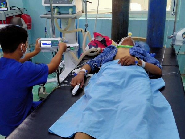 Bệnh viện Đa khoa khu vực Xín Mần tỉnh Tuyên Quang cấp cứu thành công người bệnh Sốc phản vệ nguy kịch sau khi bị ong đốt.